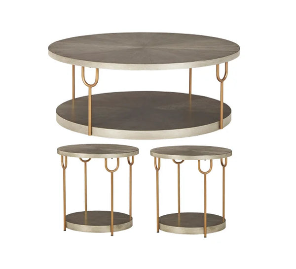 Round  Occasional Table Set