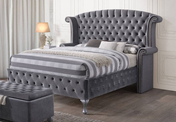 Sofia Grey Bedroom Set Collection